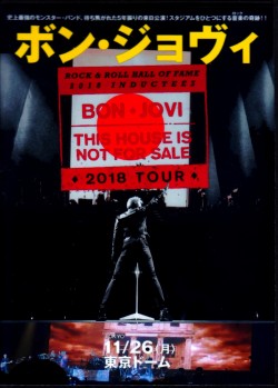 Bon Jovi ボン・ジョヴィ/Tokyo,Japan 2018