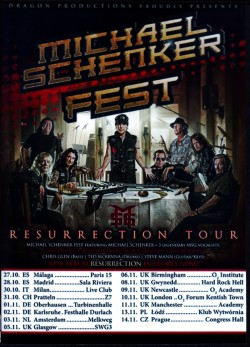 Michael Schenker Fest マイケル・シェンカー/Europe Tour Collection 2018