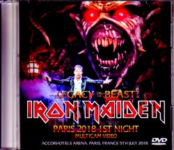 Iron Maiden アイアン・メイデン/France 2018