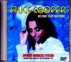 Alice Cooper アリス・クーパー/London,UK 1975 Japanese Broadcast Ver.