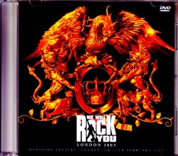 Queen クィーン/We Will Rock You London,UK 2003