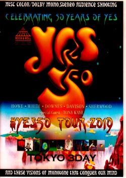 Yes イエス/Tokyo,Japan 2019 3 Days Complete