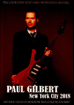 Paul Gilbert ポール・ギルバート/NY,USA 2018