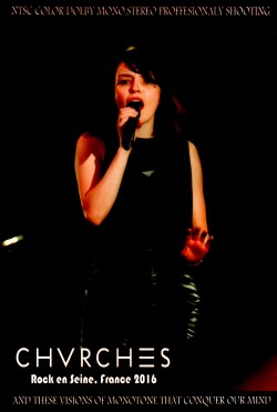 Chvrches チャーチズ/France 2016
