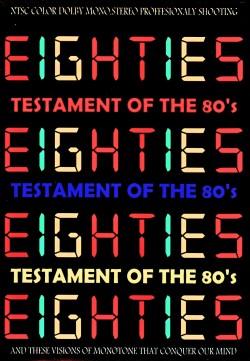 Various Artists Hall & Oates,Rick Astley,Cyndi Lauper,George Michael,Dire Straits,Lionel Richie,Queen/Testament of the 80's