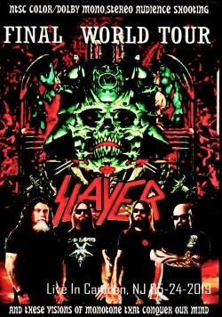 Slayer スレイヤー/NJ,USA 2019