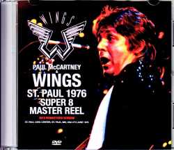 Paul McCartney,Wings ポール・マッカートニー ウイングス/MN,USA 1976 8mm Remastered Version