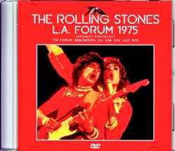 Rolling Stones ローリング・ストーンズ/CA,USA 1975 Japanese Broadcast Edition