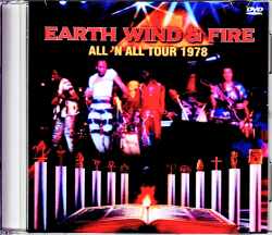 EW & F Earth Wind & Fire アース・ウィンド・アンド・ファイヤー/太陽神 ツアー 1978年 All 'N All Tour 1978