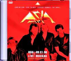 Asia エイジア/モスクワ・ライヴ 09-X1-90 Japanese Laser Disc Edition