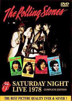 Rolling Stones ローリング・ストーンズ/サタデー・ナイト・ライヴ Saturday Night Live 1978 Complete