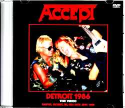Accept アクセプト/MI,USA 1986 with Ultimate Sound