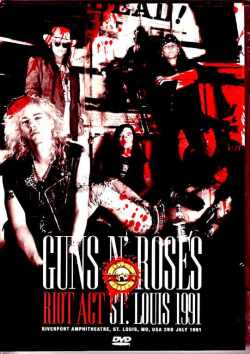 Guns N' Roses ガンズ・アンド・ローゼス/リバーポートの暴動 MO,USA 1991