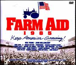 Various Artists Neil Young,Bon Jovi,Foreigner,Bob Dylan,Tom Petty/ファーム・エイド 1985年 Farm Aid IL,USA 1985