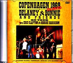 Delaney & Bonnie Eric Clapton,George Harrison デラニー・アンド・ボニー/Denmark 1969 Full Color Version