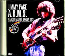 Jimmy Page Jeff Beck Eric Clapton ジミー・ペイジ/NY,USA 1983
