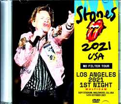 Rolling Stones ローリング・ストーンズ/CA,USA 10.14.2021 Multi-Cam & more Jewel Version
