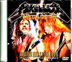 Metallica Megadeth メタリカ メガデス/同会場プロショット MI,USA 1991 2Days