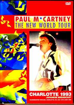 Paul McCartney ポール・マッカートニー/NC,USA 1993 Japanese Broadcast Edition