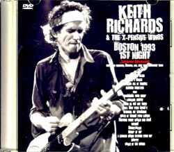 Keith Richards & the X-Pensive Winos キース・リチャード/MA,USA 1993 Japanese Broadcast Edition