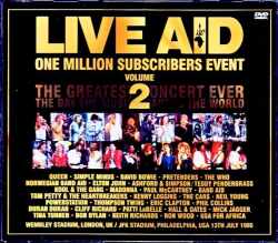Various Artists Bob Dylan,Eric Clapton,Madonna,Duran Duran,Queen,Elton John/Live Aid London & PA,USA 1985 Subscribers Event Vol.2
