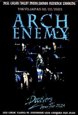 Arch Enemy アーチ・エネミー/Tokyo,Japan 2.22.2023