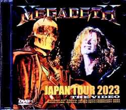 Megadeth メガデス/Tokyo & Osaka,Japan 2023 Complete the Video