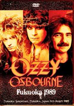Ozzy Osbourne オジー・オズボーン/Fukuoka,Japan 1989 Complete
