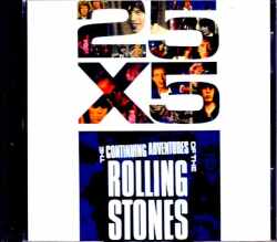 Rolling Stones ローリング・ストーンズ/25X5 Continuing Adventures of the Rolling Stones Japanese Laser Disc Edition Jewel Version