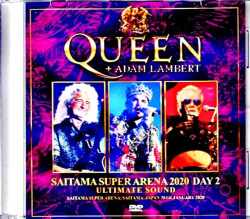 Queen Adam Lambert クィーン アダム・ランバート/Saitama,Japan 1.26.2020 Complete Synched with Excellent Audio Edition Jewel Version
