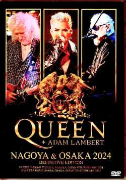 Queen Adam Lambert クィーン アダム・ランバート/Aichi & Osaka,Japan 2024 Definitive Edition