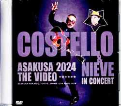 Elvis Costello Steve Nieve エルヴィス・コステロ/Tokyo,Japan 2024 Complete Jewel Version