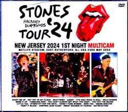 Rolling Stones ローリング・ストーンズ/NJ,USA 5.23.2024 Complete Multi-Cam 3Shot Edition