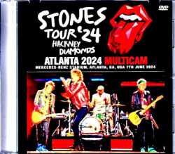 Rolling Stones ローリング・ストーンズ/GA,USA 2024 Complete Multi-Cam Edition Jewel Version