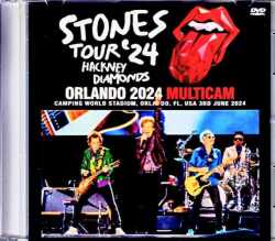 Rolling Stones ローリング・ストーンズ/FL,USA 2024 Complete Multi-Cam Edition Jewel Version