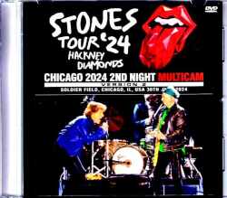 Rolling Stones ローリング・ストーンズ/IL,USA 7.30.2024 Complete Multi-Cam Edition Version2 Jewel Version