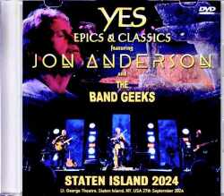 Jon Anderson Band Geeks Yes Epics and Classics ジョン・アンダーソン イエス/NY,USA 2024 Jewel Version