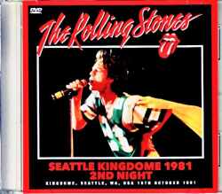 Rolling Stones ローリング・ストーンズ/WA,USA 10.15.1981 Jewel Version