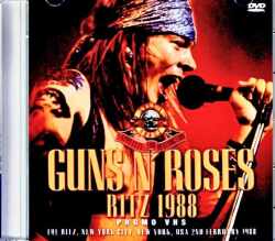 Guns N' Roses ガンズ・アンド・ローゼス/NY,USA 1988 Complete Promo VHS Edition Jewel Version