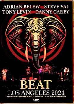 Beat Adrian Belew,Tony Levin,Steve Vai ビート/CA,USA 11.10.2024 Complete Broadcast Edition