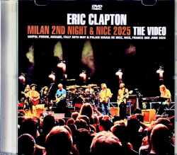 Eric Clapton エリック・クラプトン/Italy & France 2025 Digest Edition Jewel Version
