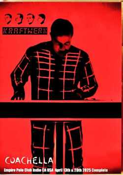Kraftwerk クラフトワーク/CA,USA 2025 2Days Complete Multi-Cam Edition