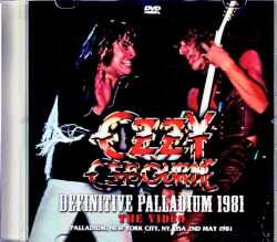 Ozzy Osbourne Randy Rhodes オジー・オズボーン ランディ・ローズ/NY,USA 1981 2Shows Upgrade Jewel Version