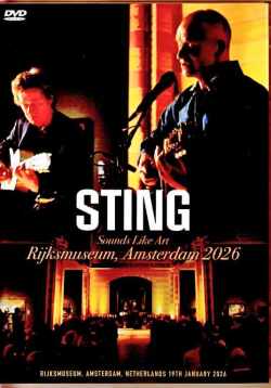 Sting スティング/Netherlands 01.19.2026 Web Broadcast Edition & more