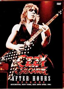 Ozzy Osbourne Randy Rhoads オジー・オズボーン ランディ・ローズ/NY,USA 04.28.1981 Pro-Shot Edition