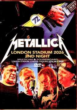 Metallica メタリカ/London,UK 05.07.2026 Multi-Cam Soundboard Edition