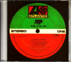 Yes イエス/Close to the Edge UK Original LP