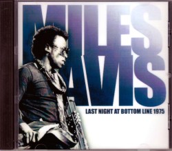 Miles Davis マイルス・デイビス/NY,USA 6.12.1975