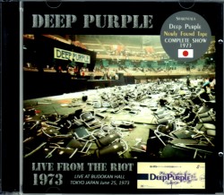 Deep Purple ディープ・パープル/Tokyo,Japan 6.25.1973