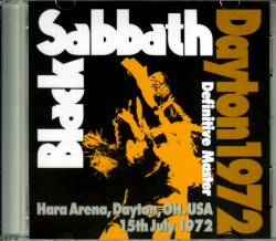 Black Sabbath ブラック・サバス/Ohio,USA 1972